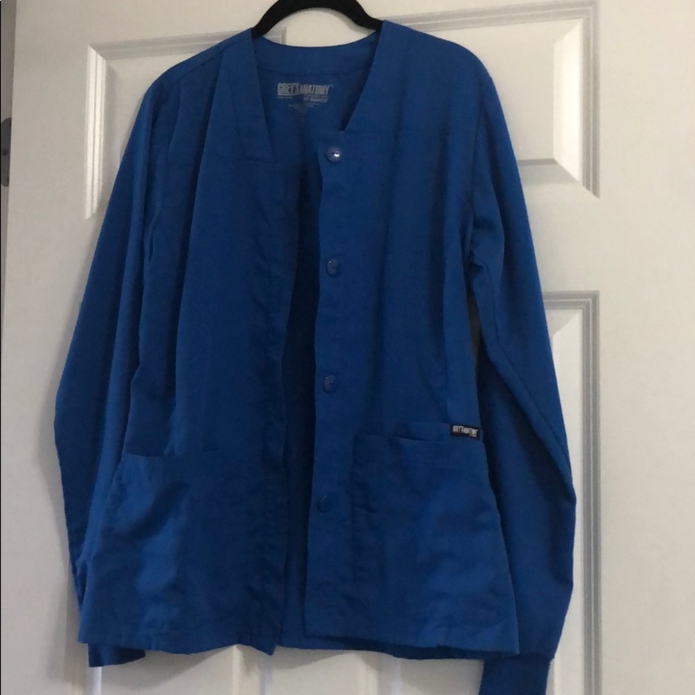Grey’s Anatomy Royal Blue Scrub Jacket